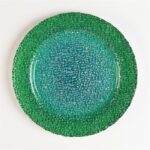 Wholesale glass charger plate PZ-042 product photo